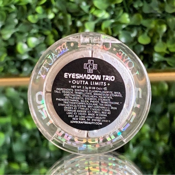 Love + Craft + Beauty OUTTA LIMITS Eyeshadow Trio | NEW | LCB - Picture 7 of 8